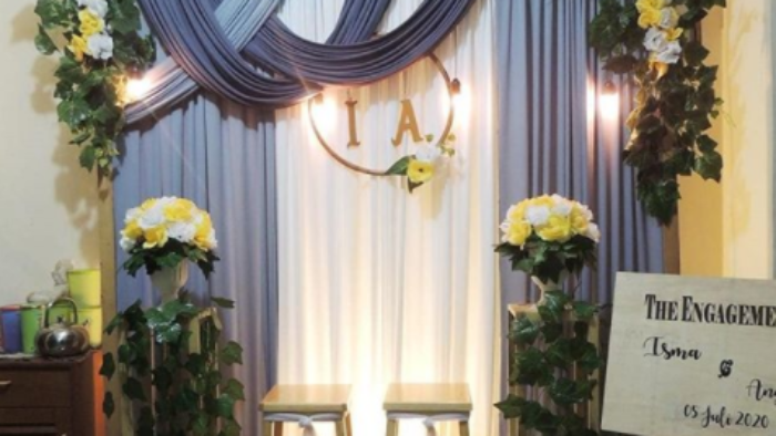 Sewa Backdrop Lamaran Murah