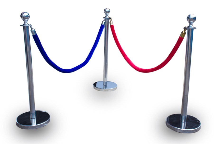 Standing Rope Beludru (Silver)